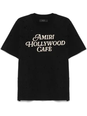 AMIRI Hollywood T-shirt | Black | FARFETCH