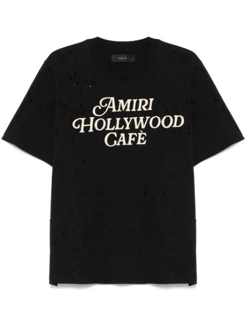AMIRI logo-patch T-shirt