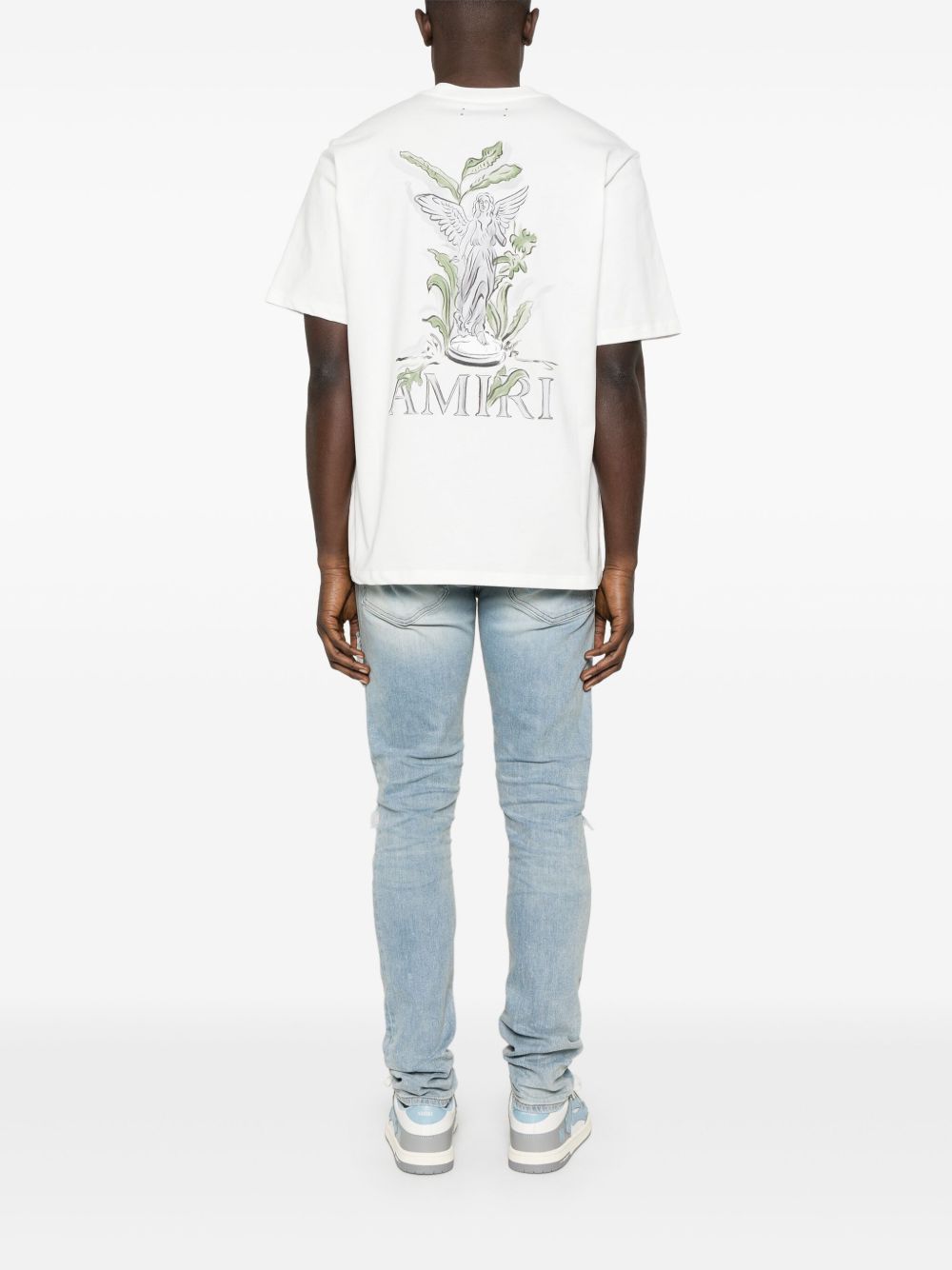 AMIRI Garden-print T-shirt - Wit