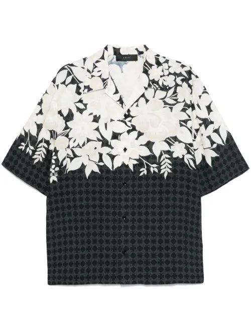 AMIRI chemise à fleurs - Noir - AMIRI - Modalova