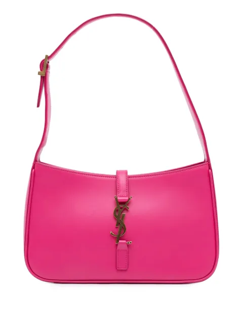 Saint Laurent Pre-Owned 2021 Leather Le 5 a 7 shoulder bag