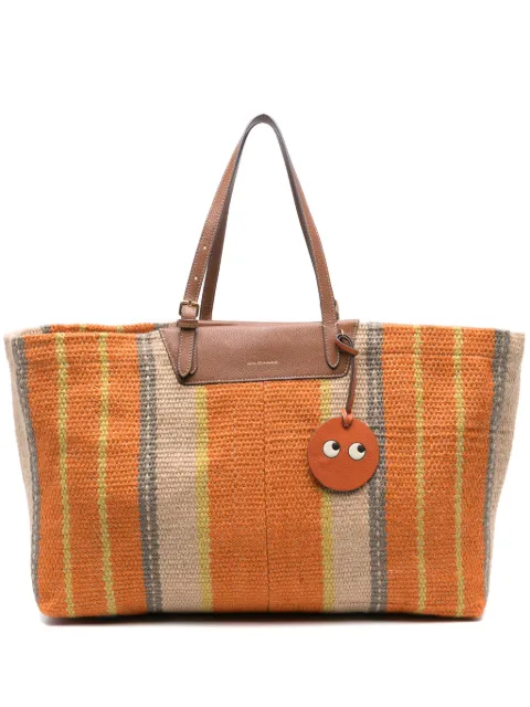 Anya Hindmarch raffia tote bag 