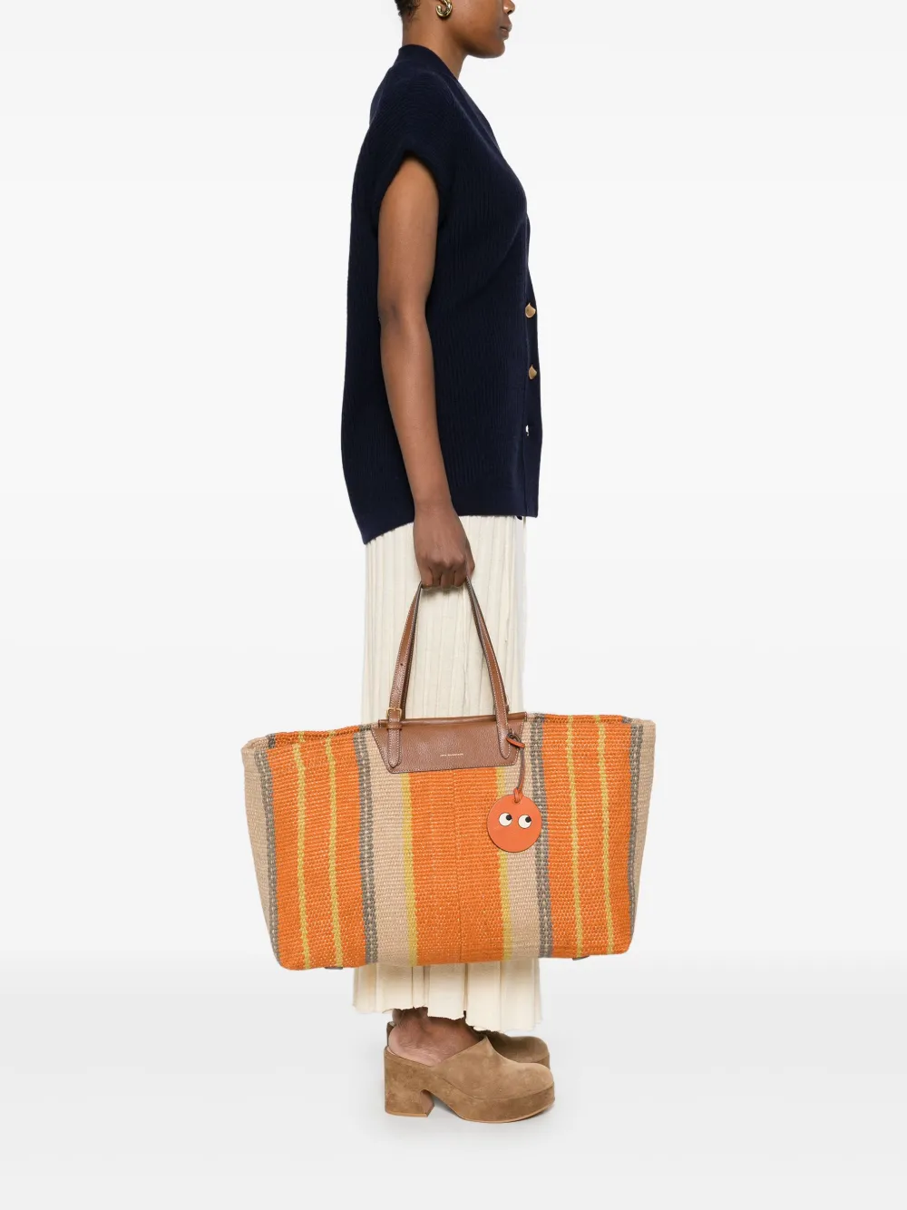Anya Hindmarch Raffia shopper - Beige