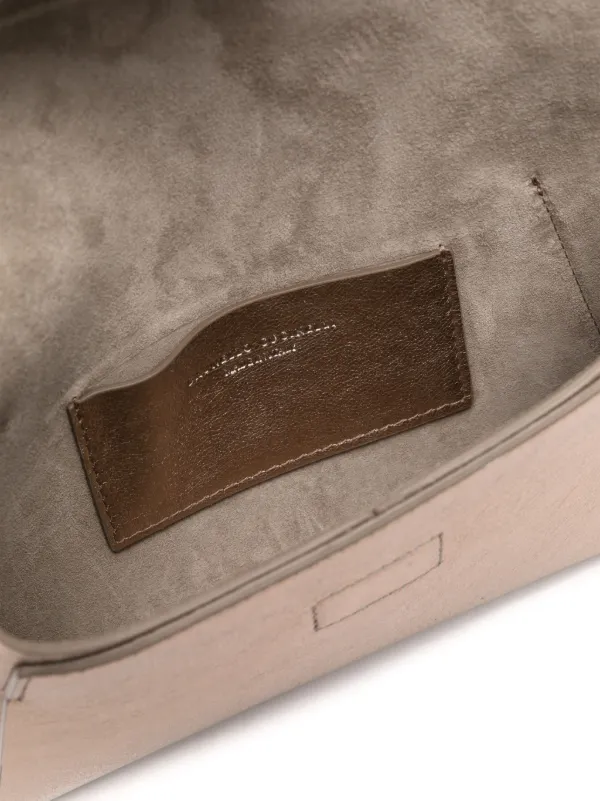 Brunello Cucinelli BC Duo クラッチバッグ | ゴールドトーン