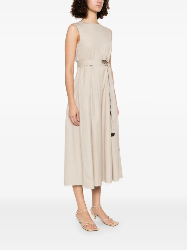 S Max Mara Amina Midi Dress | Neutrals | FARFETCH