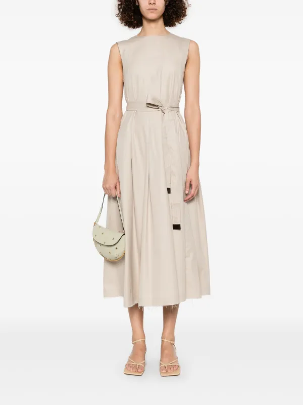 S Max Mara Amina Midi Dress | Neutrals | FARFETCH