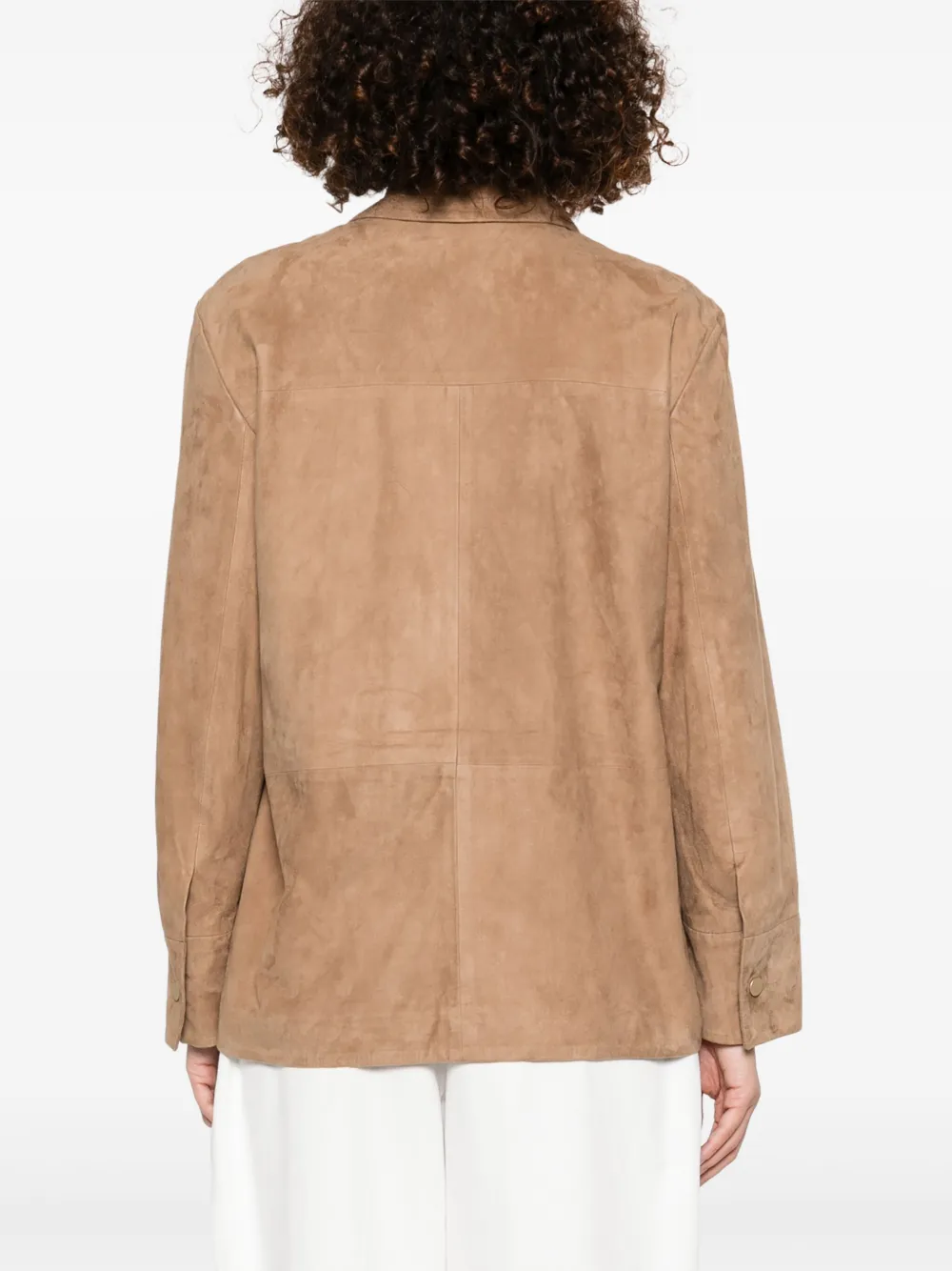 S MAXMARA スエード ジャケット FRESIA FRESIA＞'S Max Mara スエードジャケット (S Max Mara