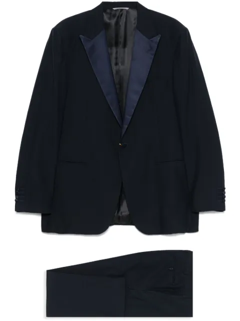 Canali traje con solapas de satén
