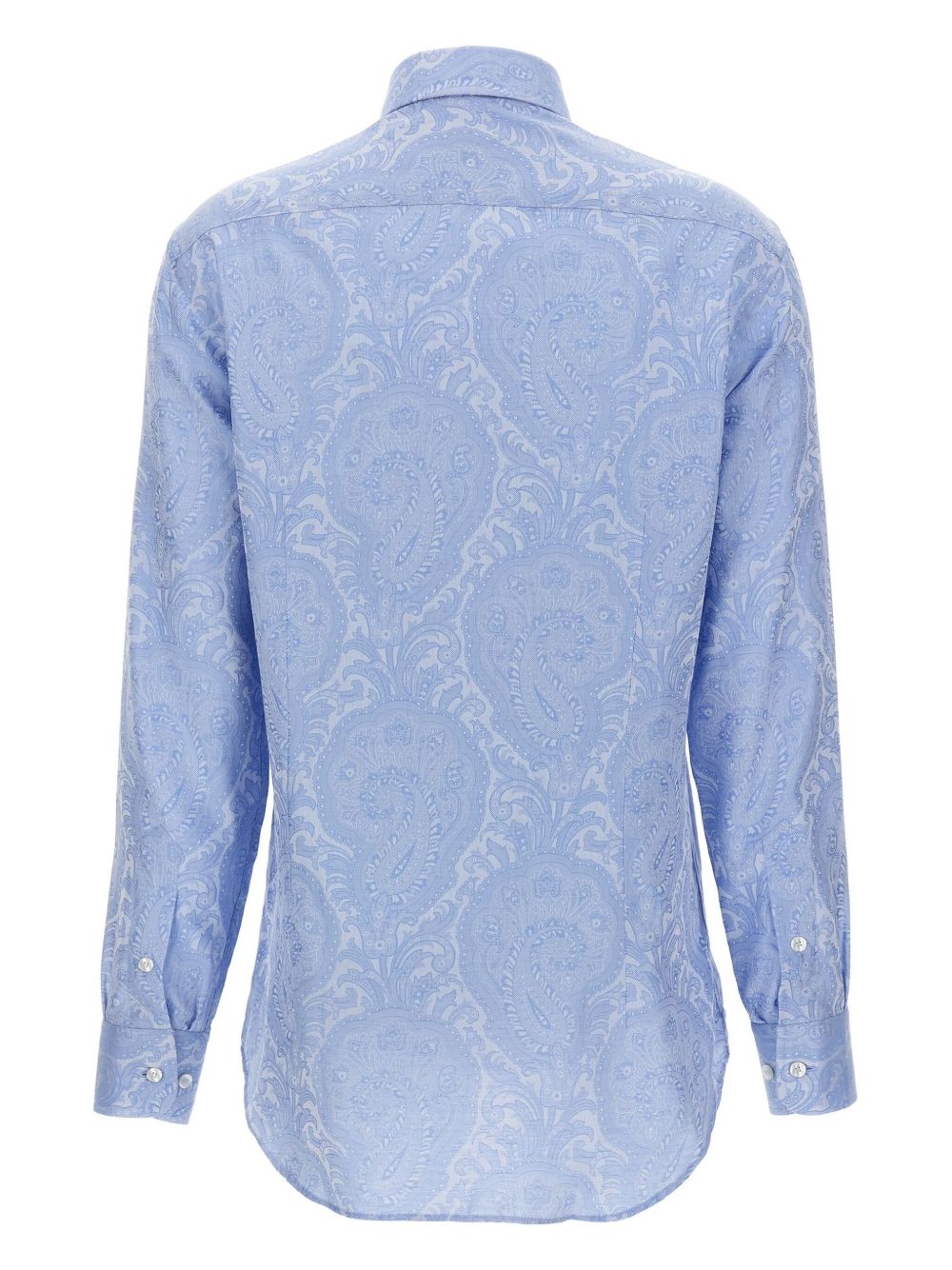 ETRO Blouse met paisley-print - Blauw