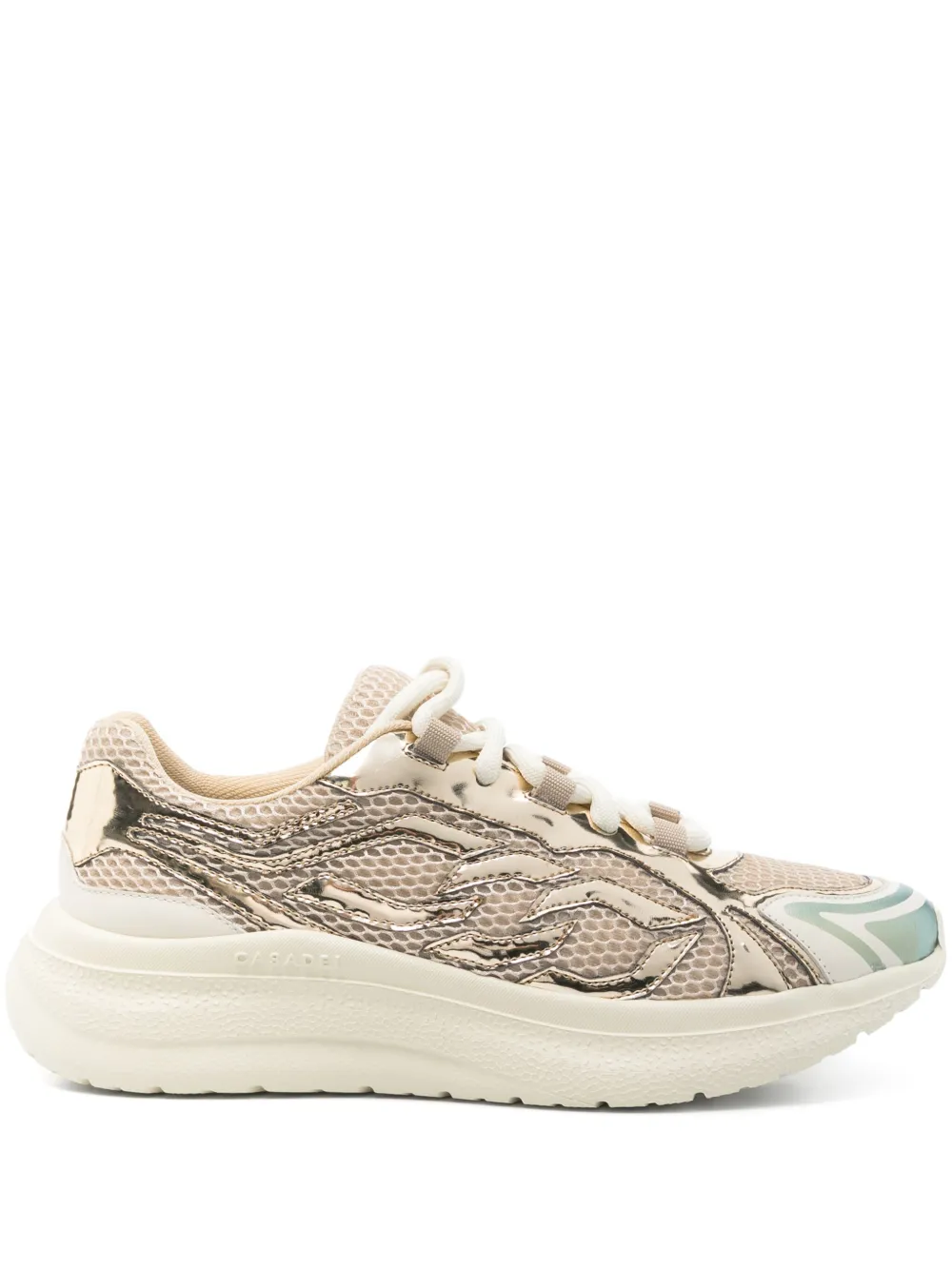 Casadei mesh sneakers Gold