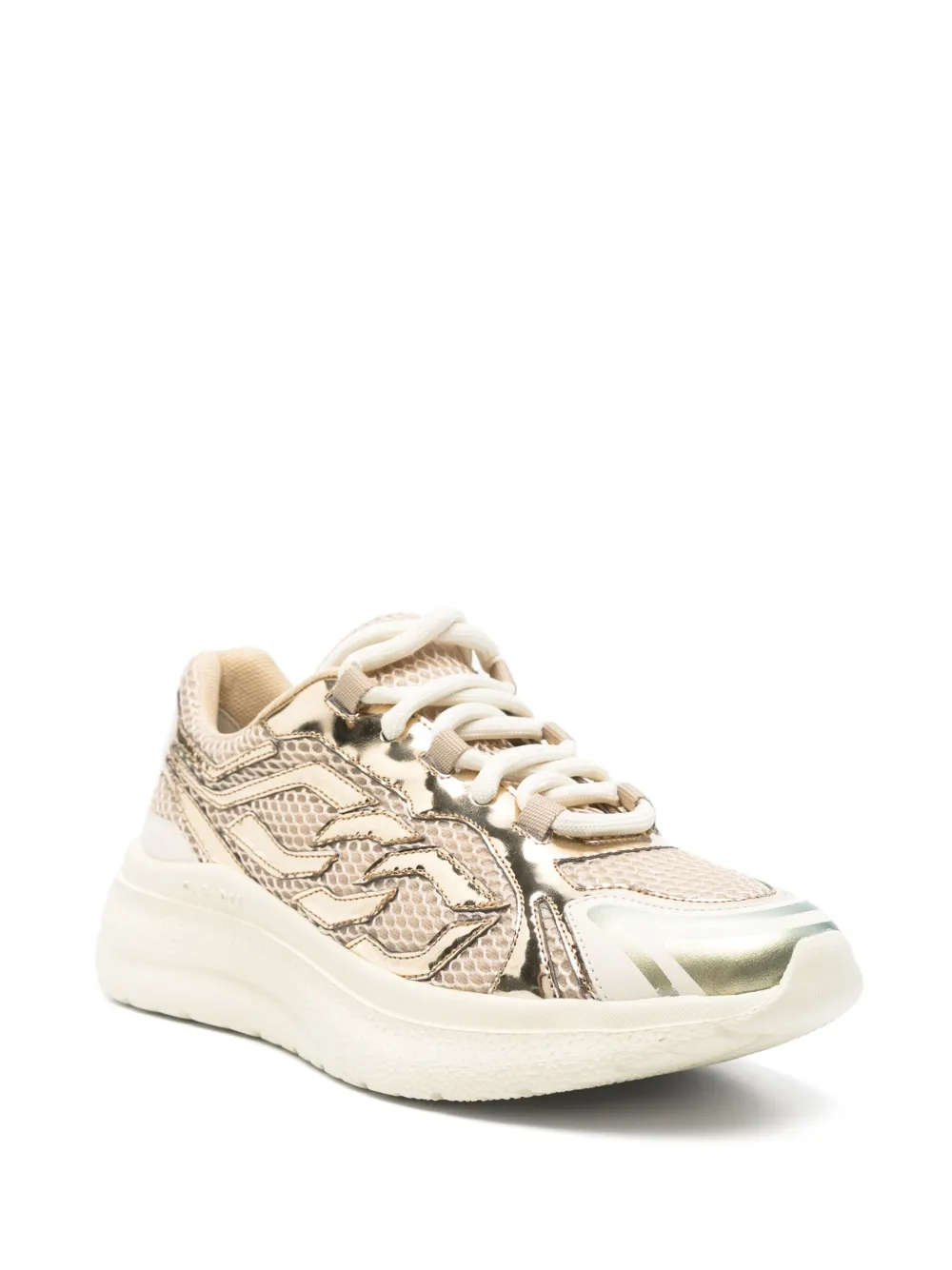 Casadei mesh sneakers Gold