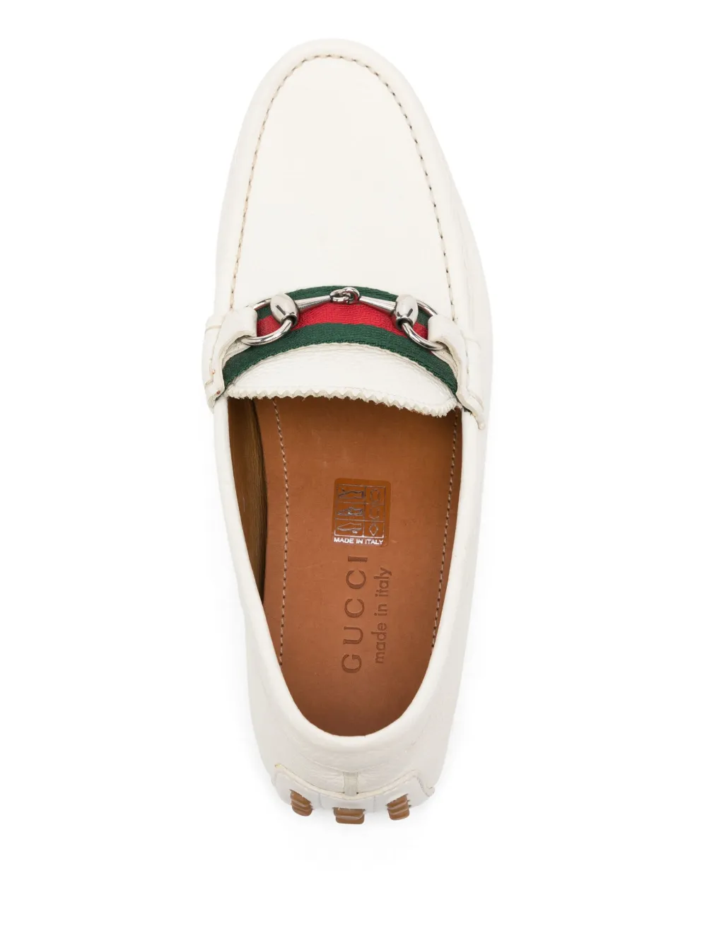 Gucci Leren bootschoenen Wit