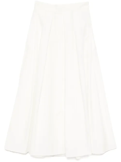 Jupe mi-longue Popline - Elie Saab - Modalova