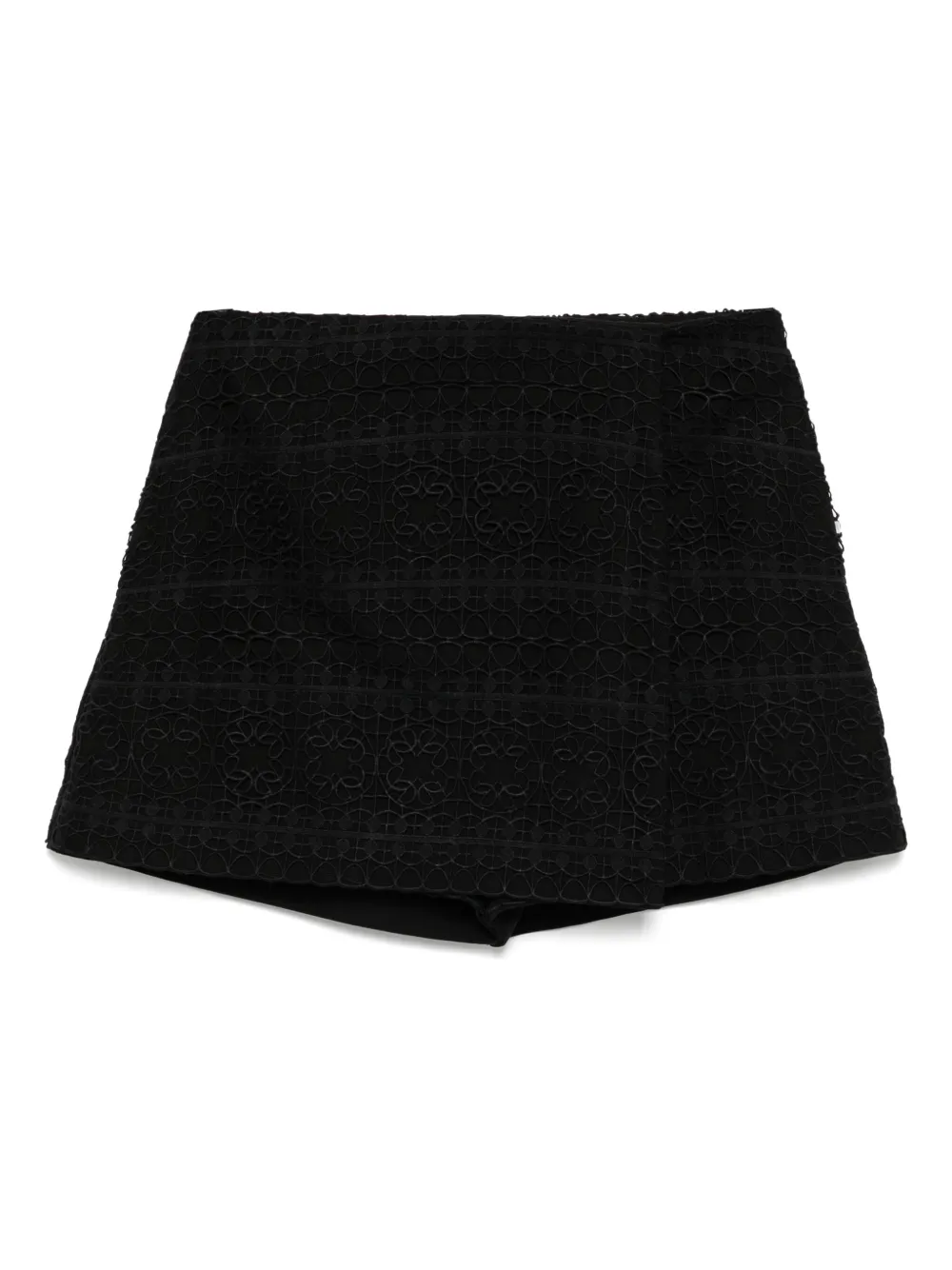 Elie Saab shorts de macramé | negro | Image 1