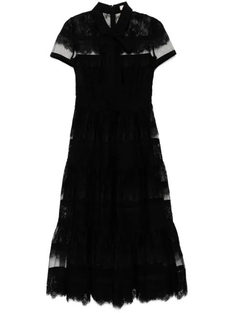 Elie Saab lace midi dress
