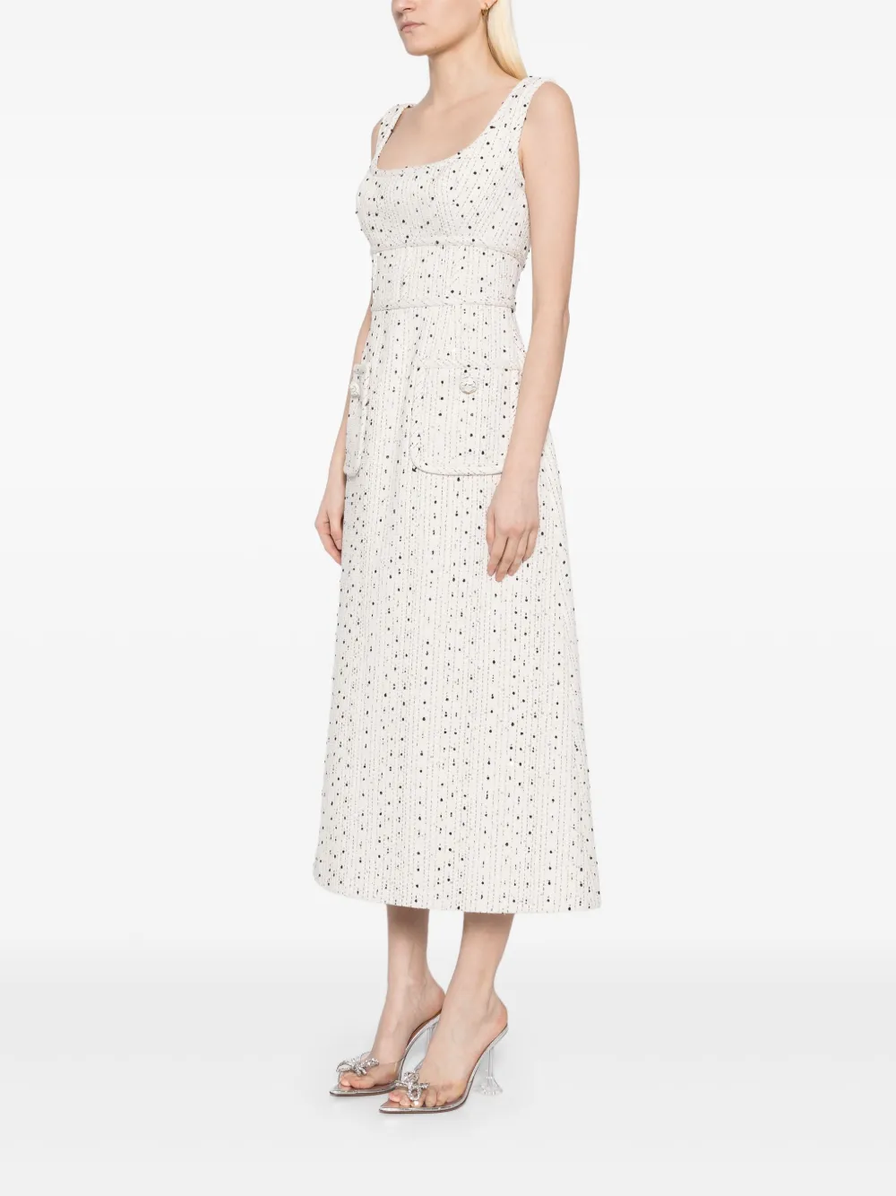 Elie Saab Jurk met ritssluiting Wit