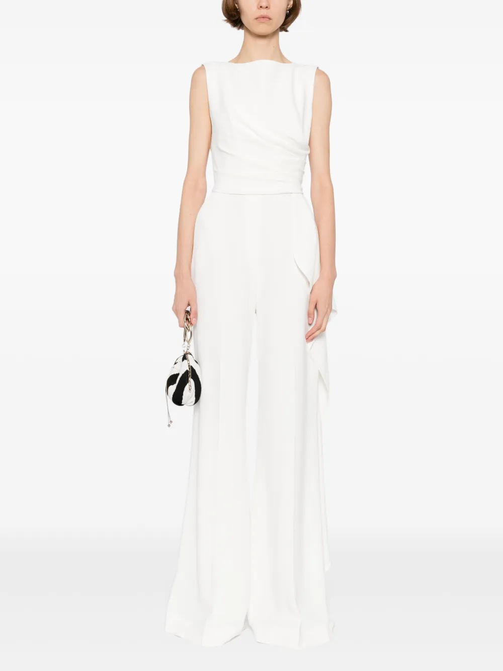 Elie Saab Cady jumpsuit - Wit