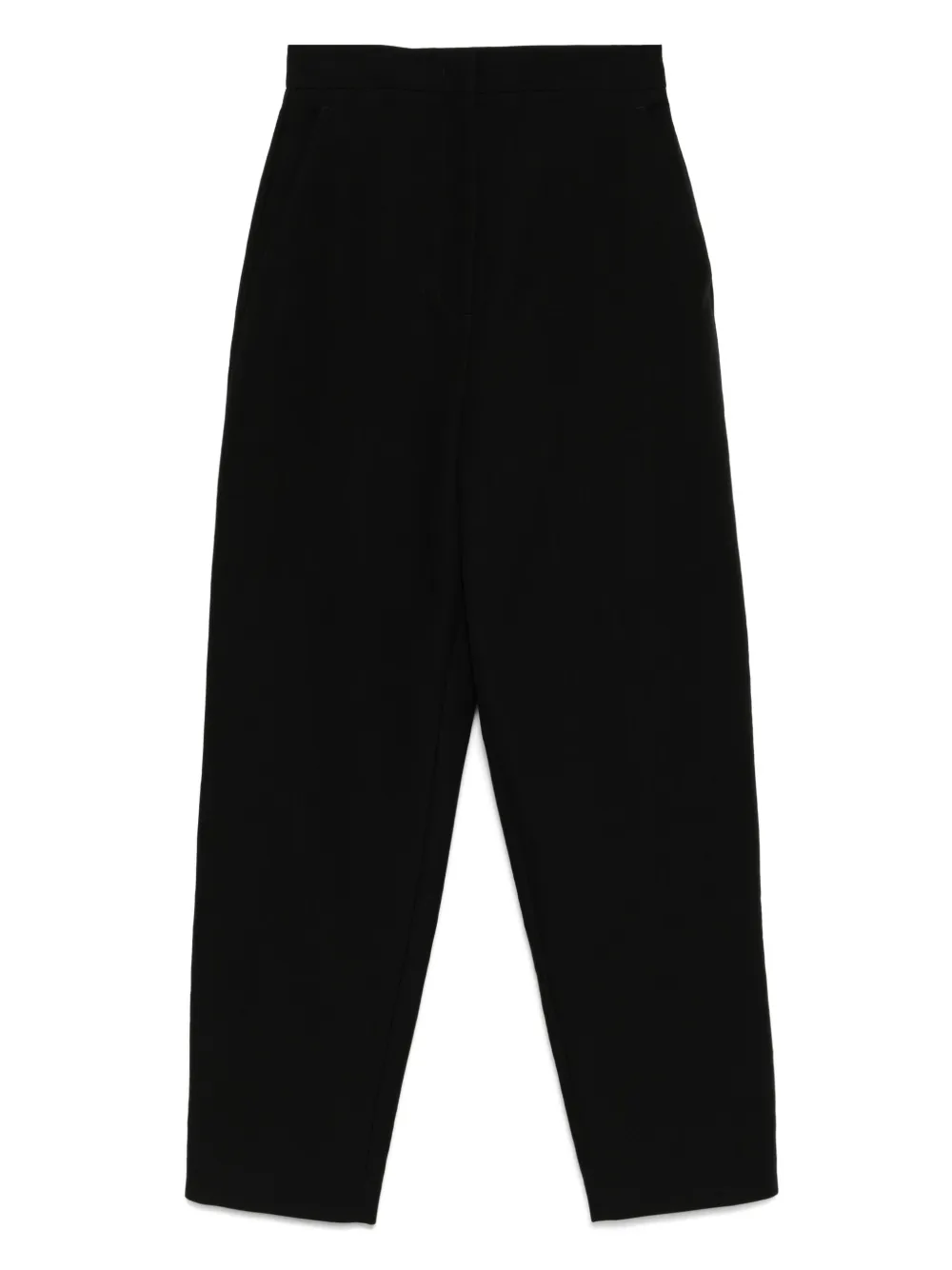 tapered-leg trousers