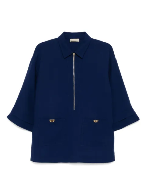 Elie Saab wool crepe blouse