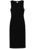 Calvin Klein crepe midi dress - Black