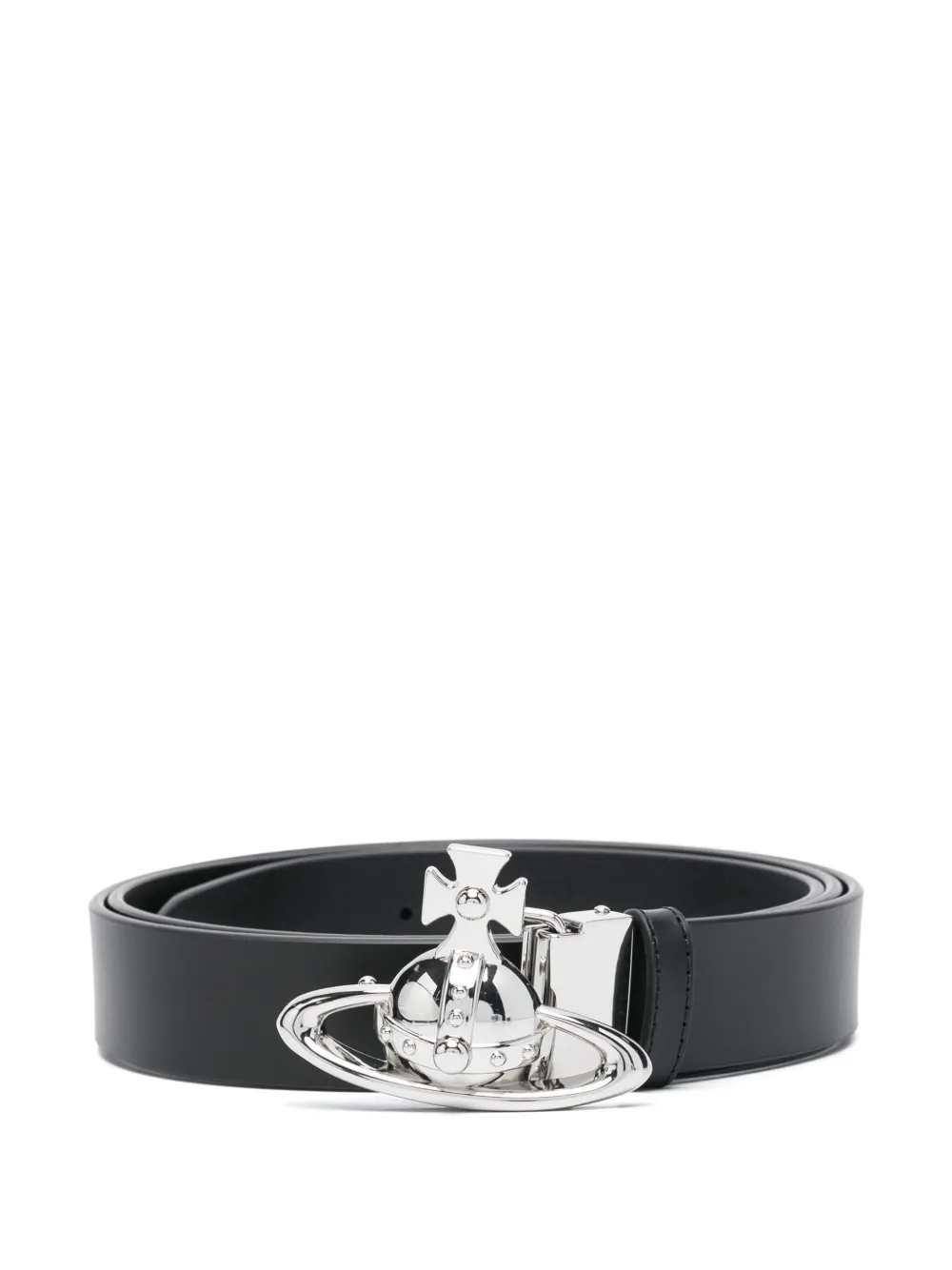 Vivienne Westwood Riem met Orb-gesp Zwart