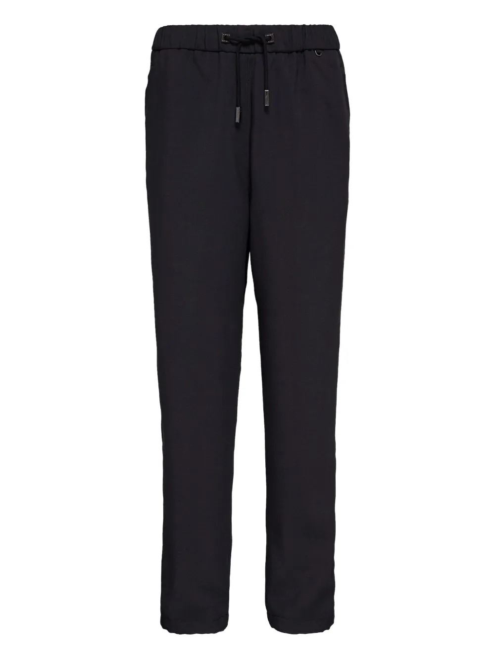 elasticated-waistband trousers