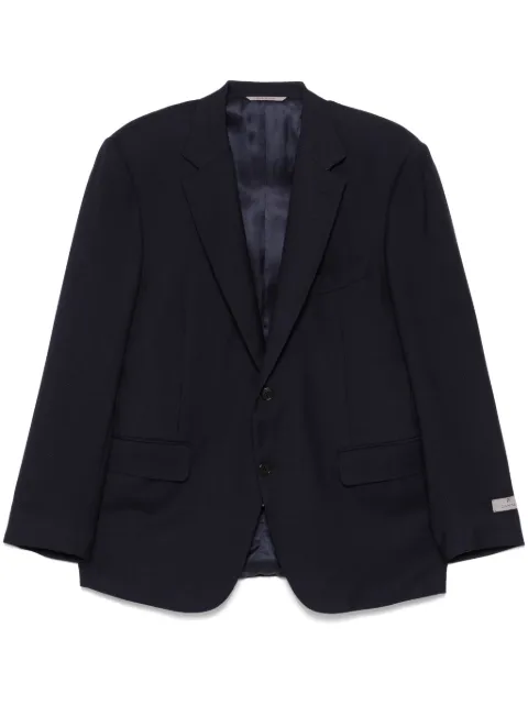Canali twill-weave blazer