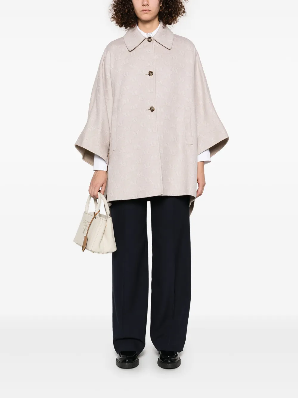 Max Mara Jago cape - Beige