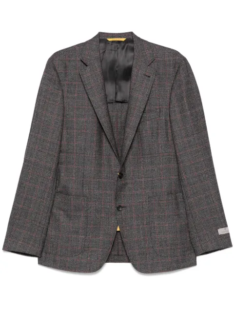 Canali check-pattern blazer