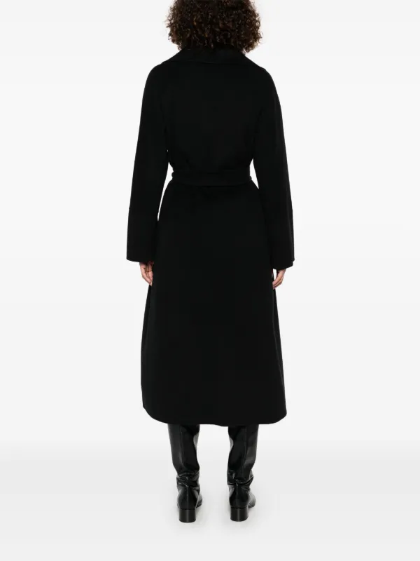 S Max Mara Elisa Coat | Black | FARFETCH