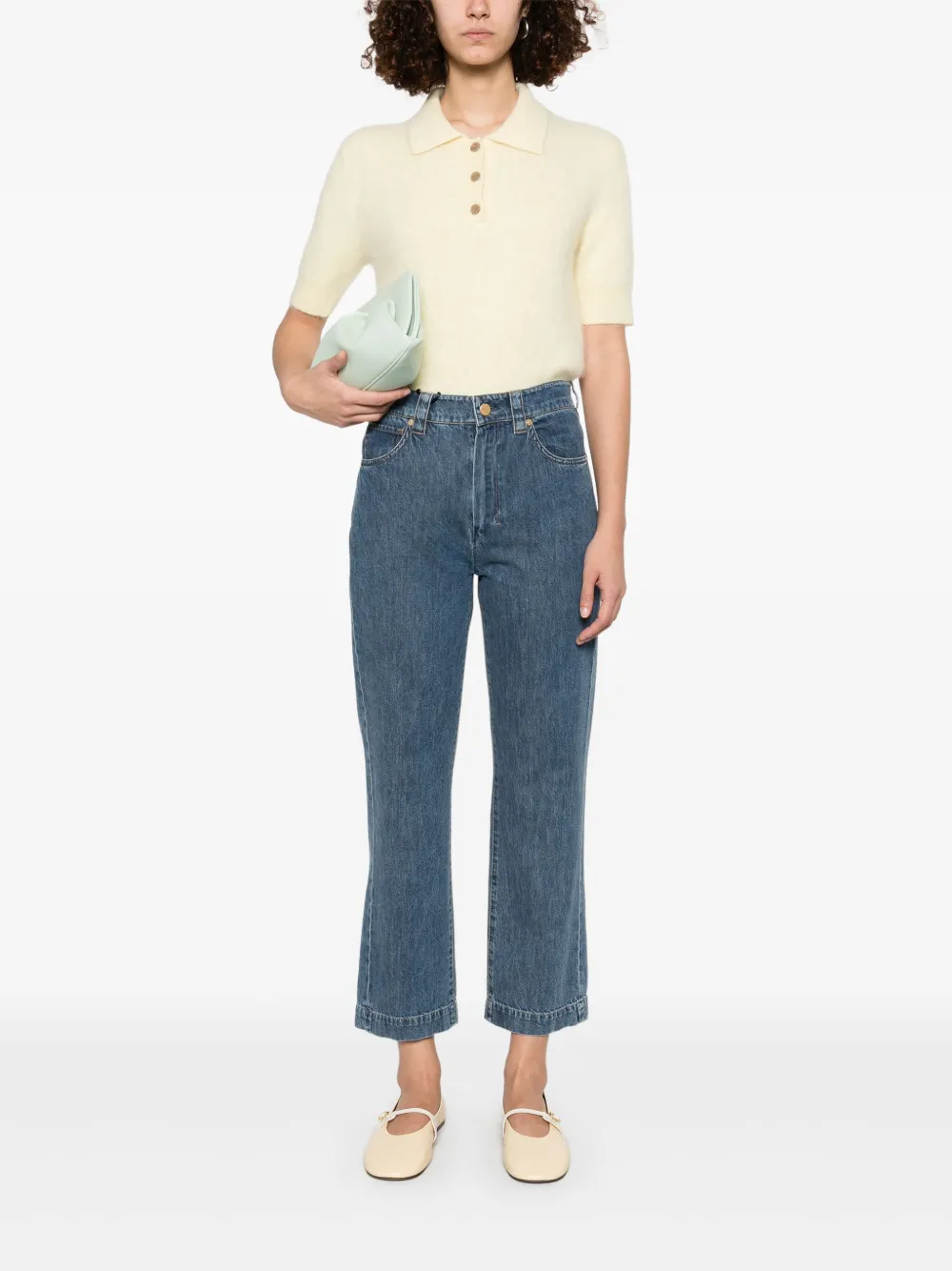 'S Max Mara Cassia jeans met toelopende pijpen - Blauw