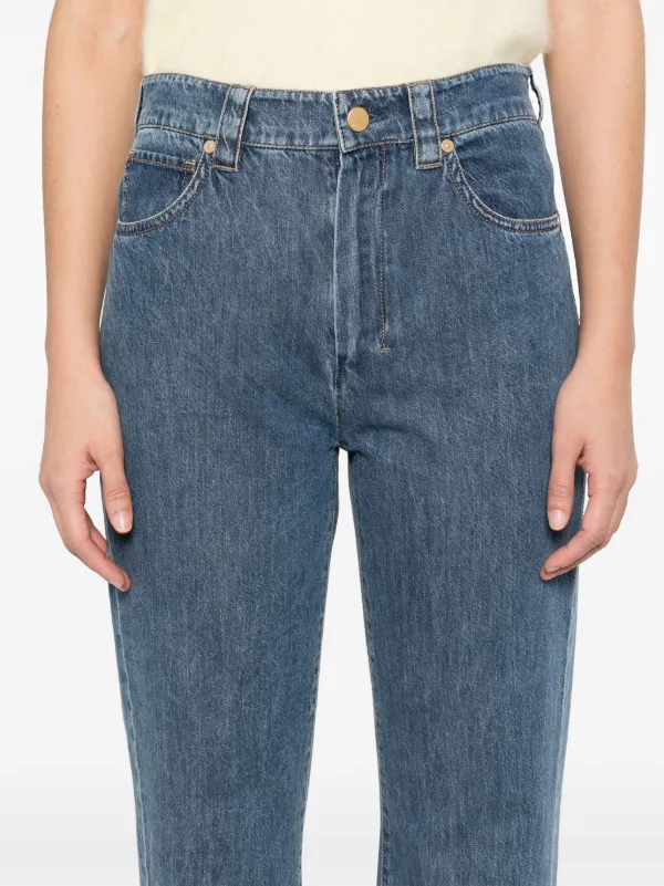 S Max Mara Cassia Tapered Jeans | Blue | FARFETCH PH