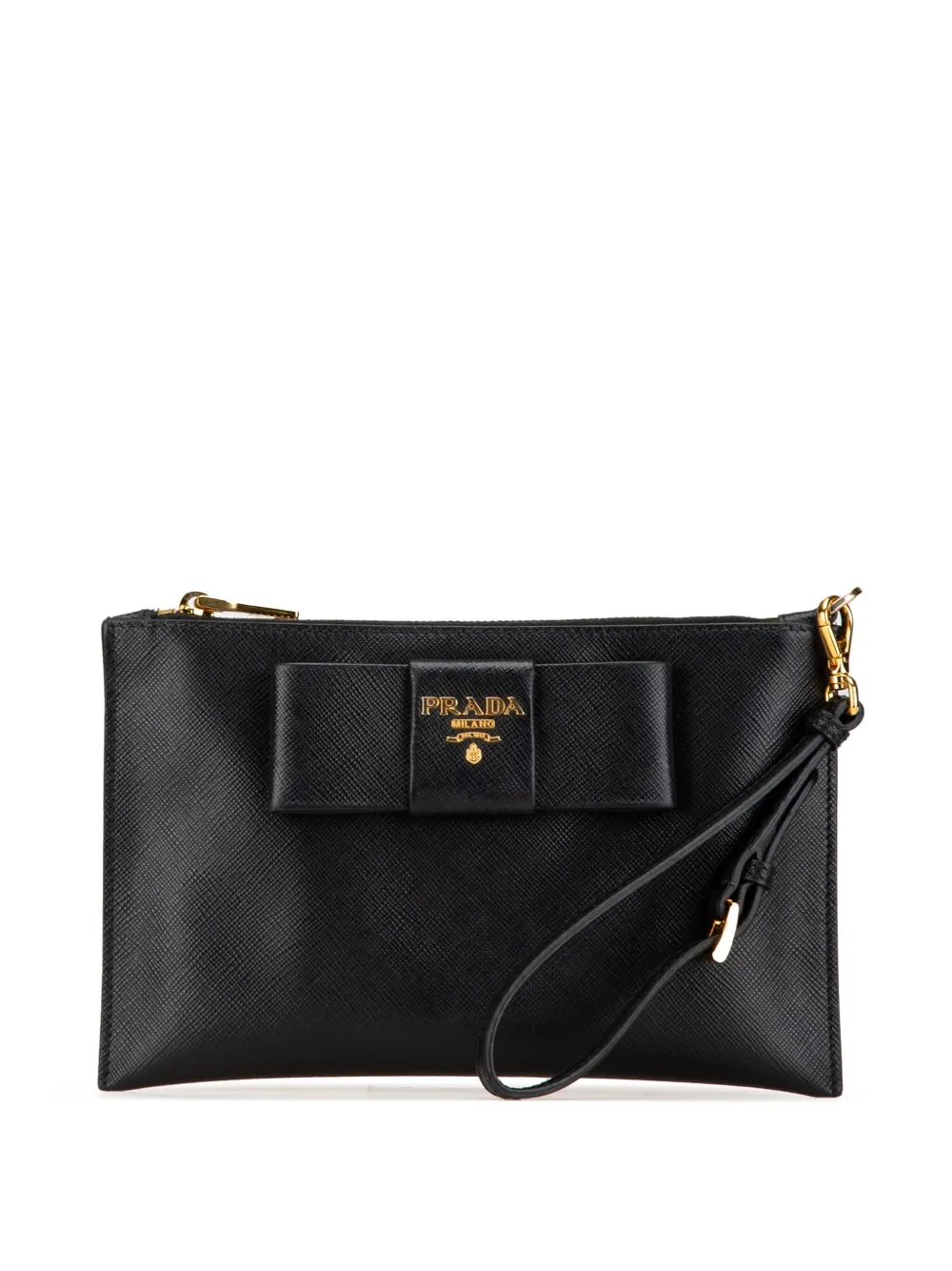 2000-2023 Saffiano Bow clutch bag