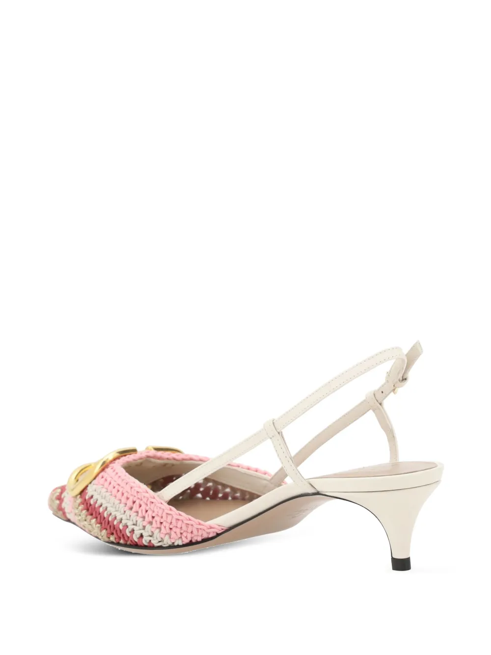 Valentino Garavani Slingback pumps met VLogo Roze