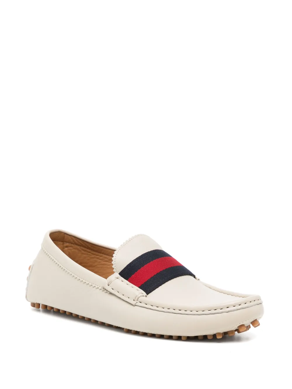 Gucci Leren bootschoenen Beige