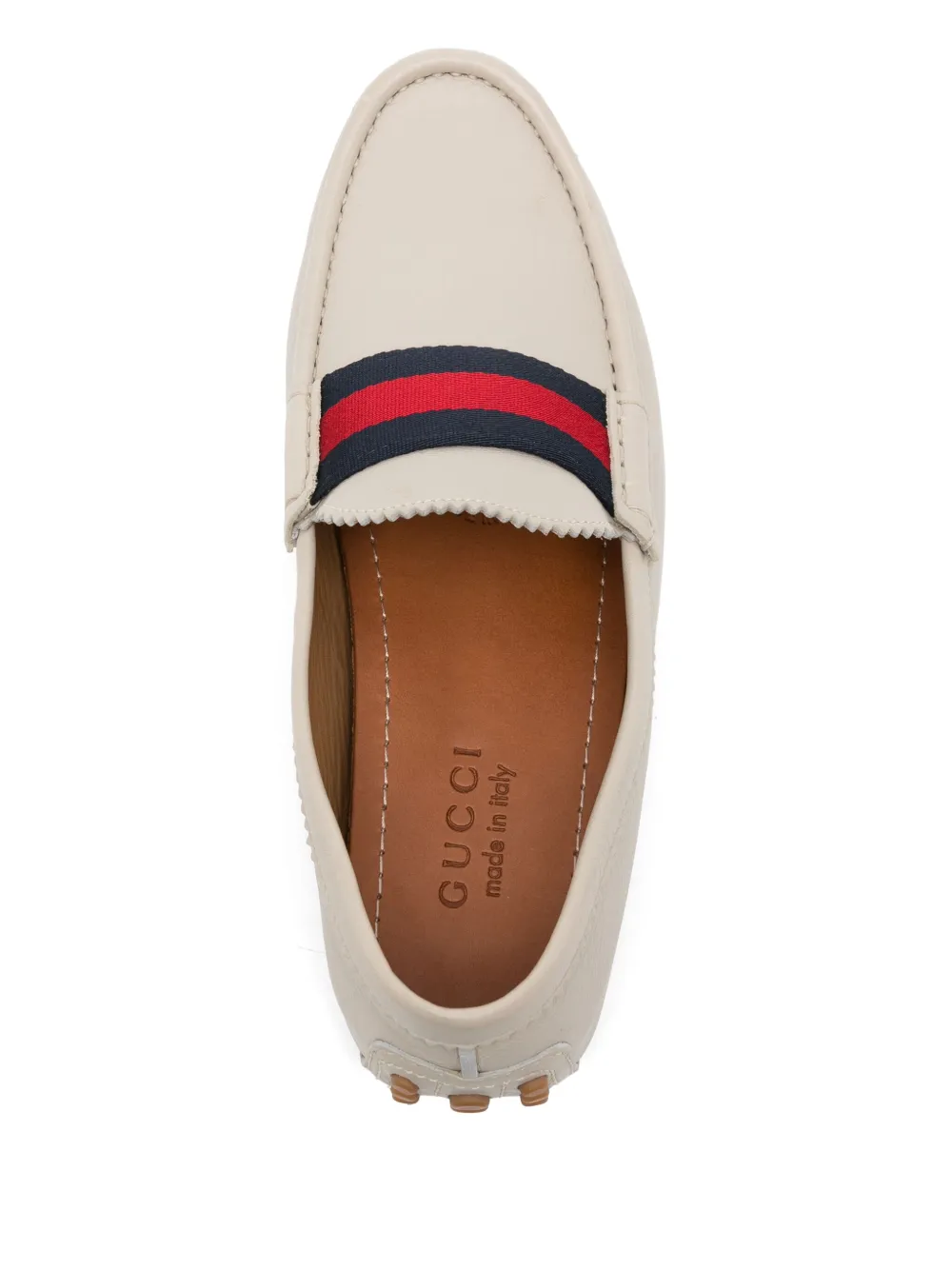 Gucci Leren bootschoenen Beige