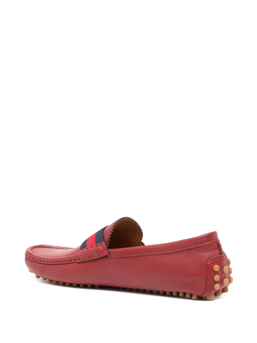 Gucci Leren bootschoenen Rood