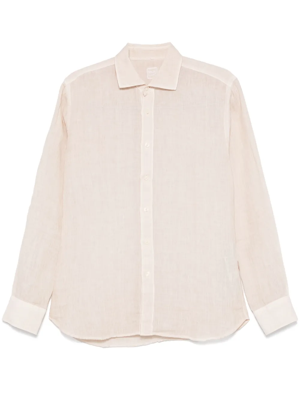 slub-textured shirt