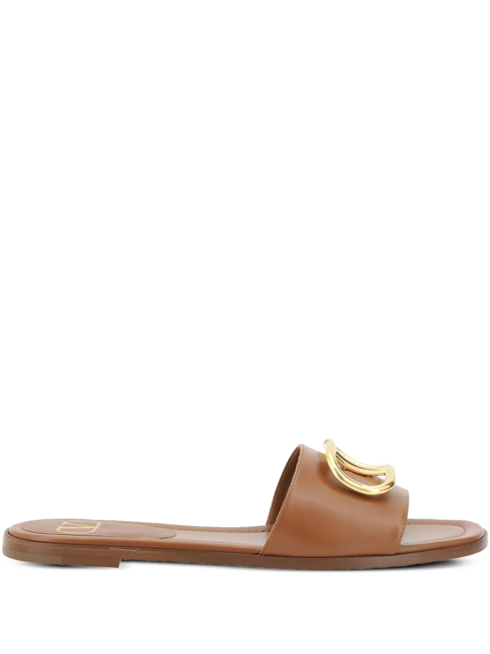 Valentino Garavani VLogo sandals Brown