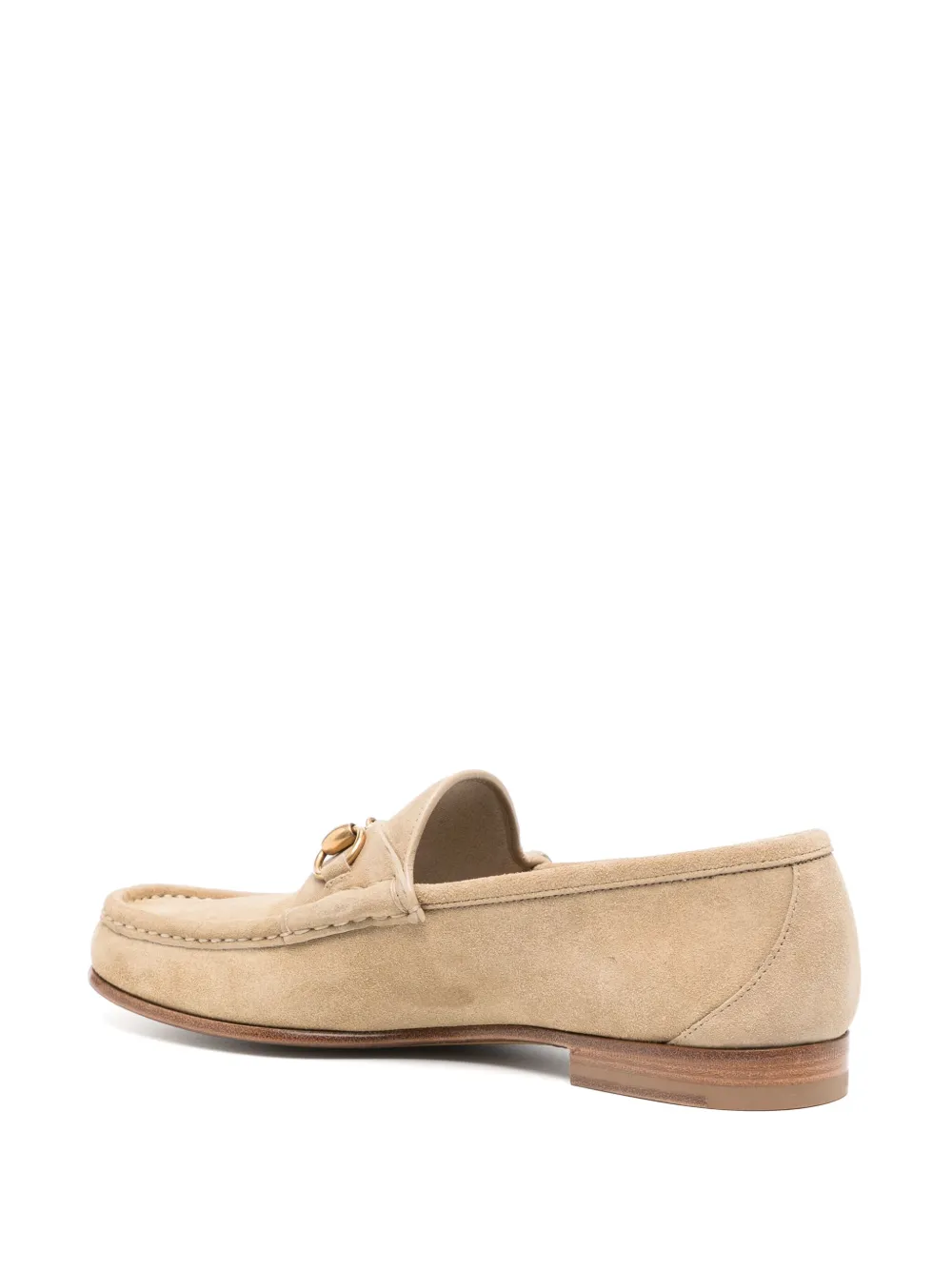 Gucci Leren loafers Beige