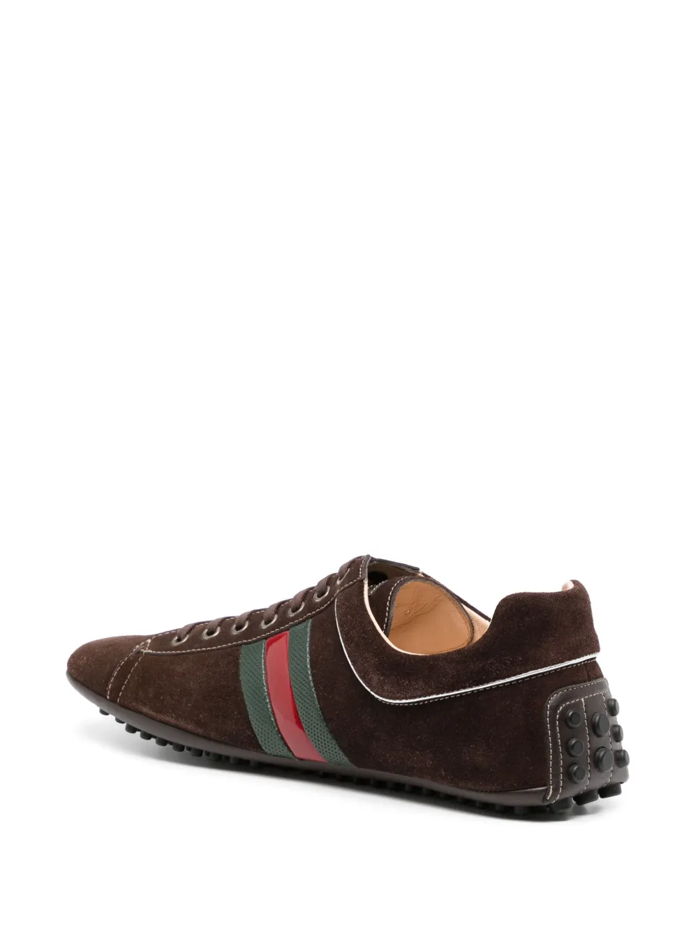 Gucci Suède sneakers Bruin