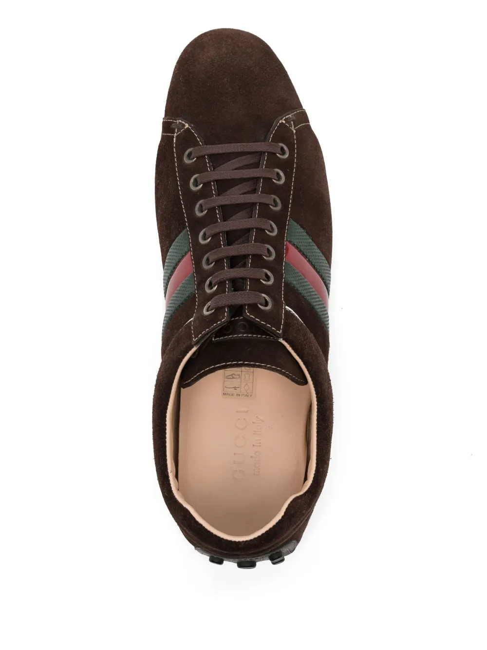 Gucci Suède sneakers Bruin