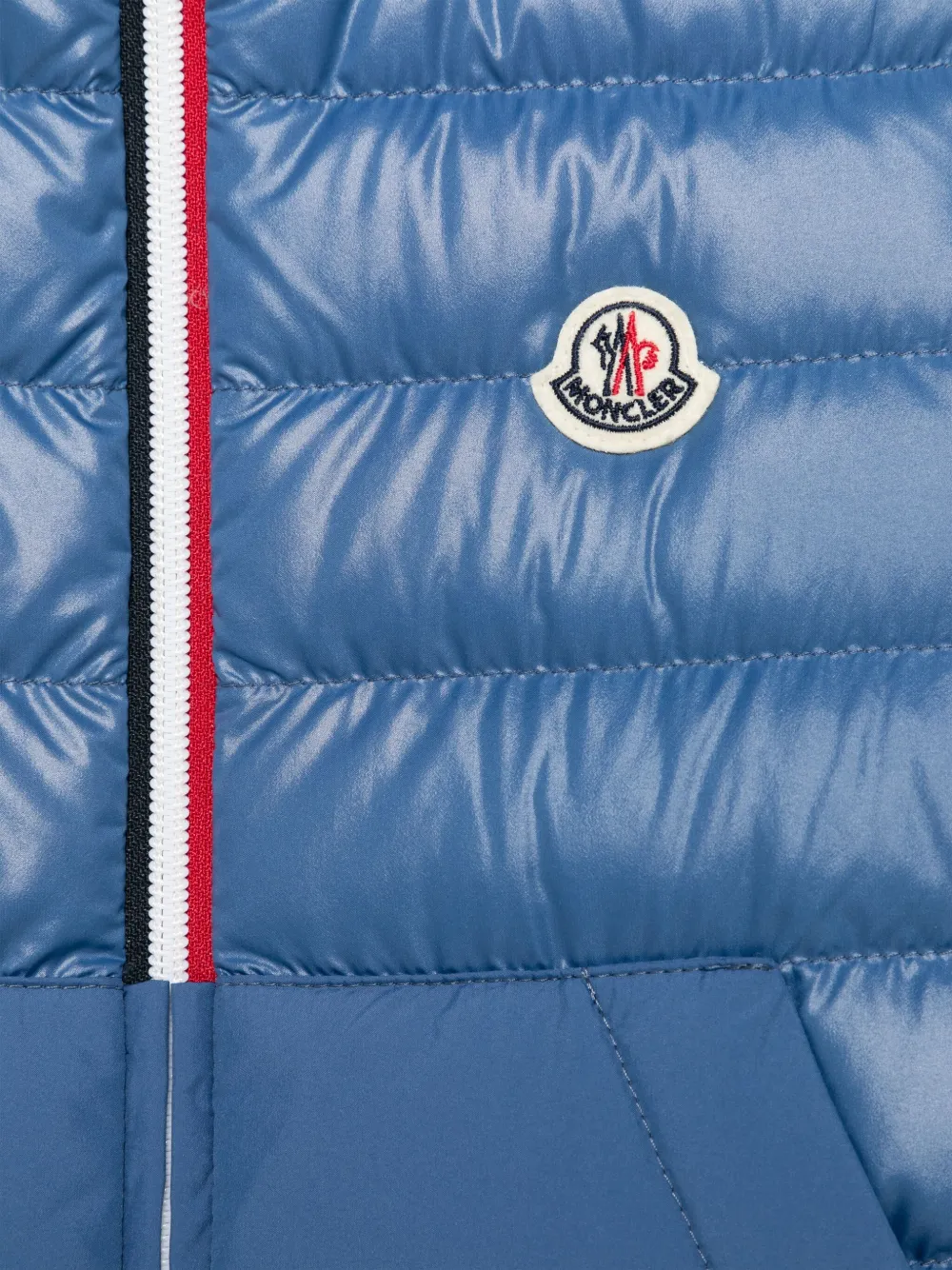 Moncler Enfant Apatou gilet Blauw