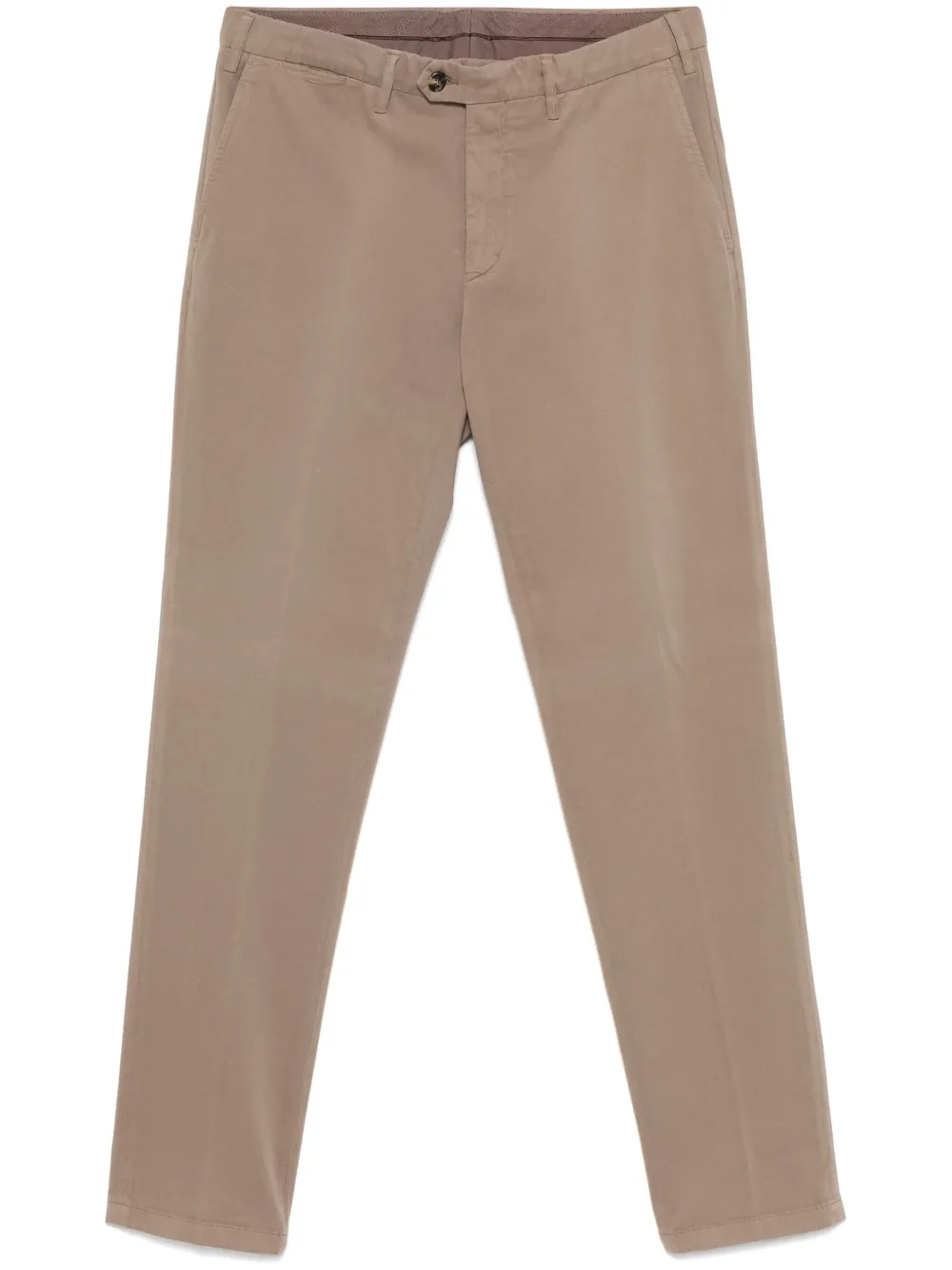 Canali gabardine-weave chinos | Neutrals | Image 1