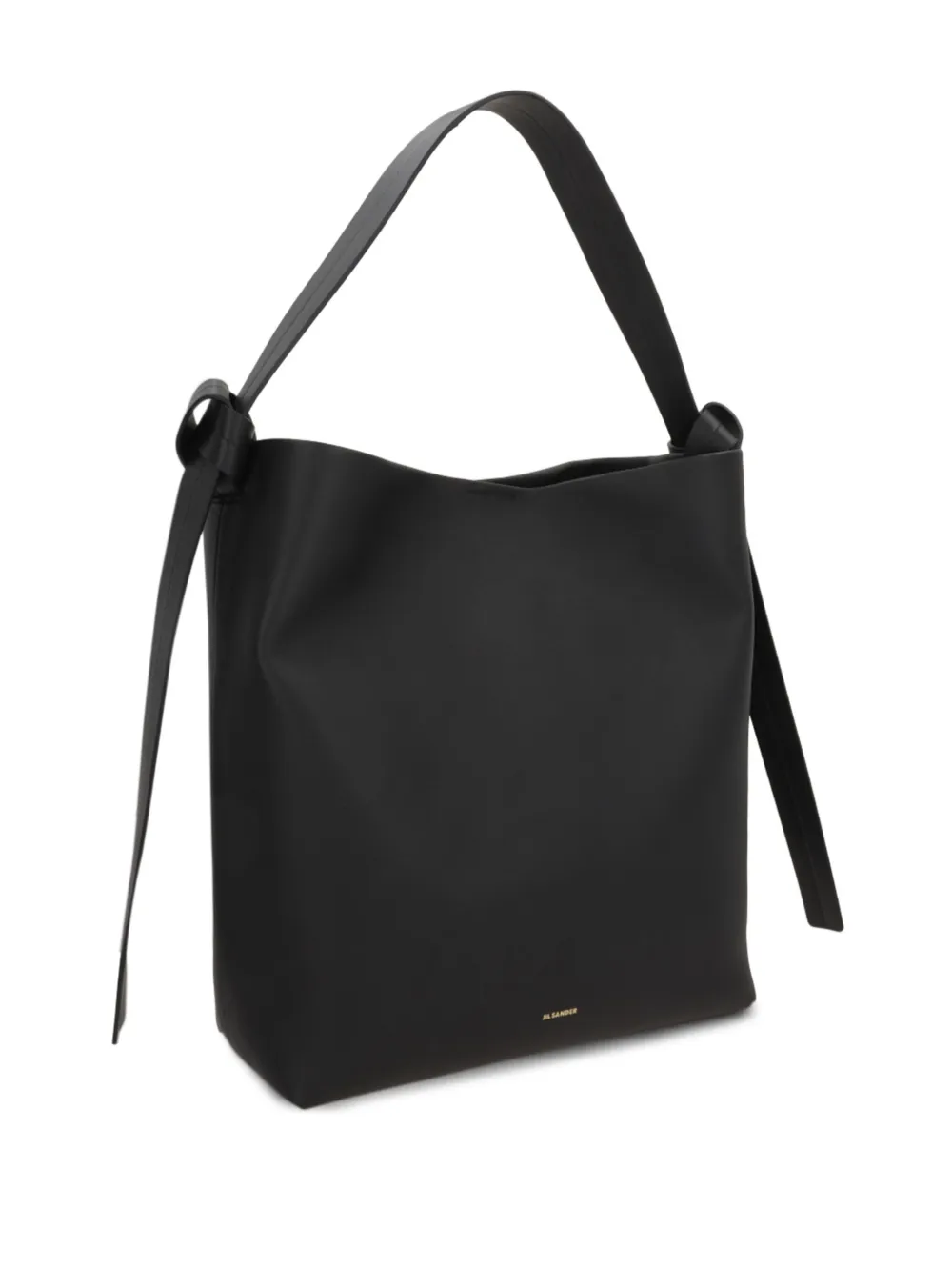 Jil Sander Medium Know schoudertas Zwart