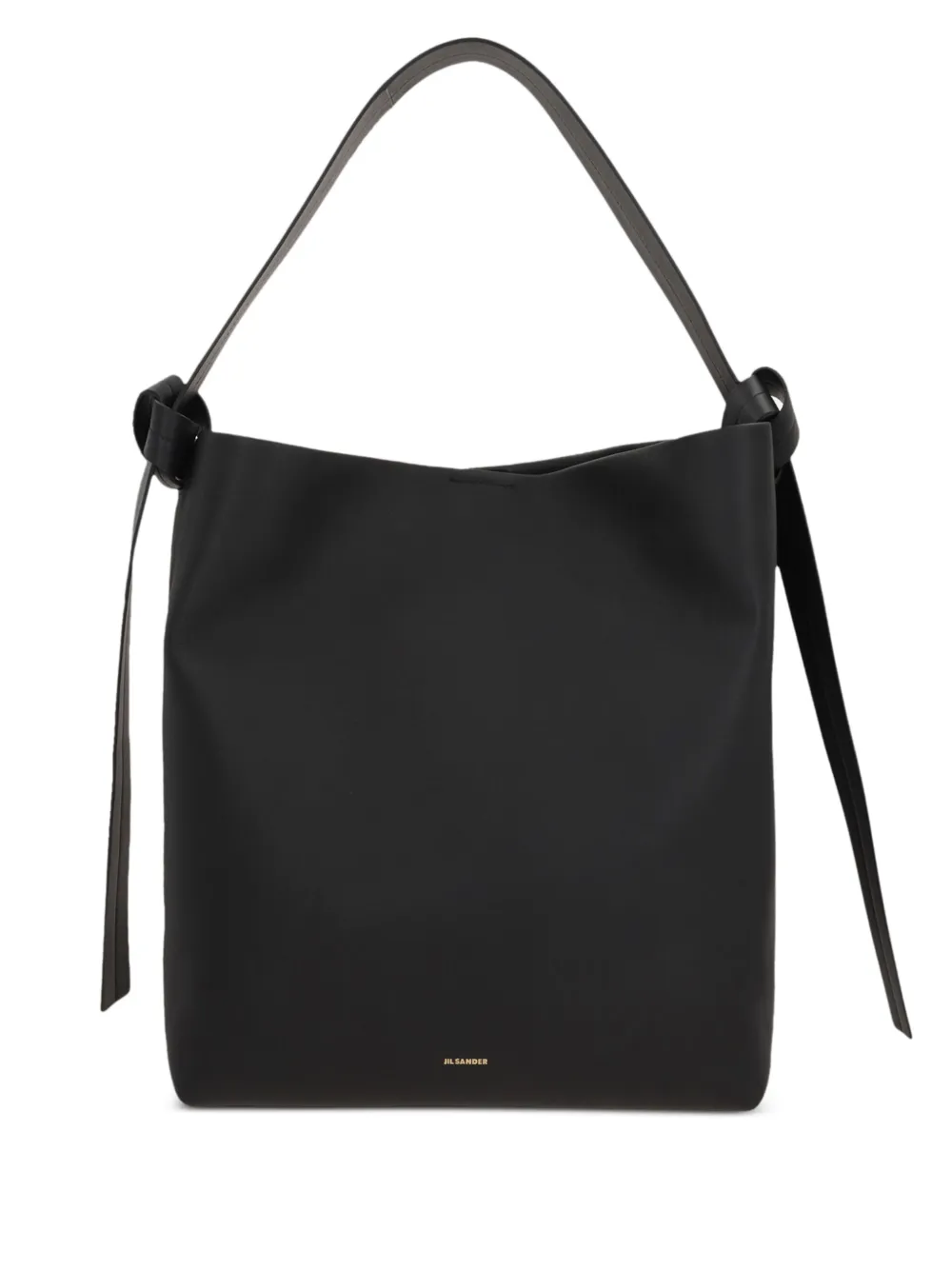 Jil Sander Medium Know schoudertas Zwart