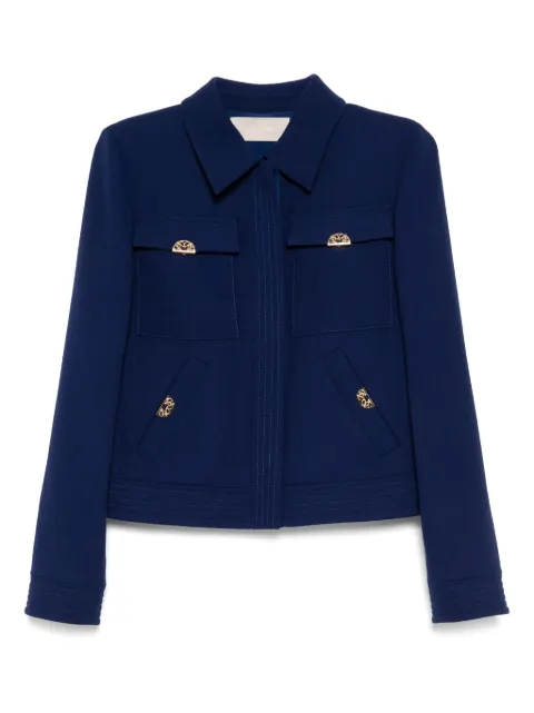 Elie Saab crepe jacket