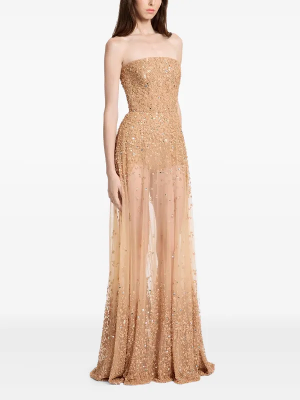 slim fit dress slacks Yellow Satin Bridesmaid Dress Short Beaded Lace Formal Dress W/Illusio –  DaisyFormals-Bridesmaid and Formal Dresses in 59+ Colors main image 0
