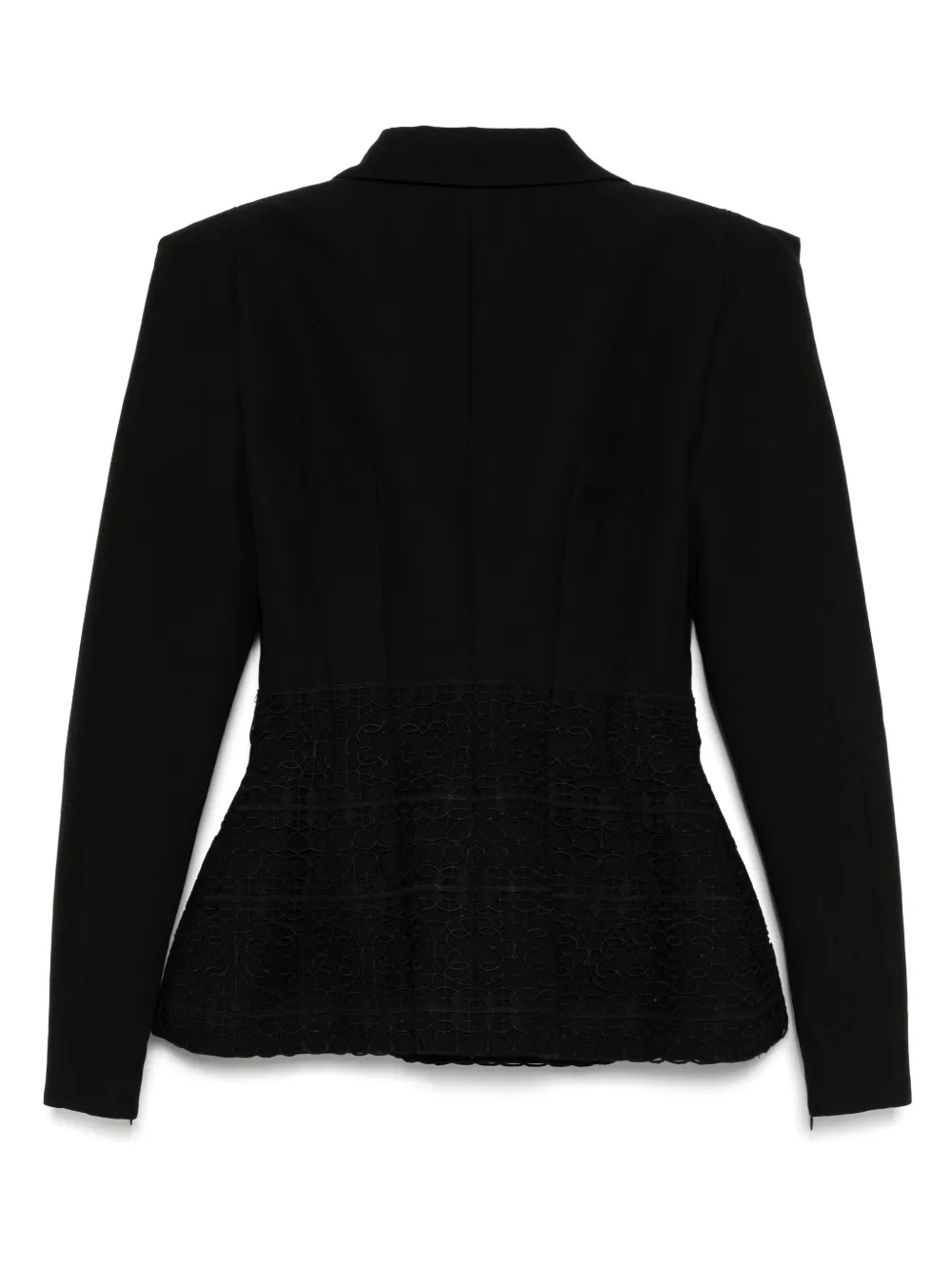 Elie Saab Macramé peplum blazer | Blazers | Image 2