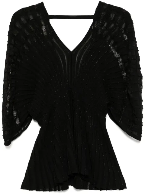 Elie Saab بلوزة منسوجة